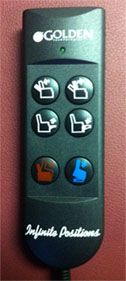 6 Button Golden Hand Control