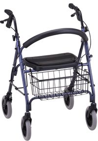 MACK-BLUE 4 Wheel Walker