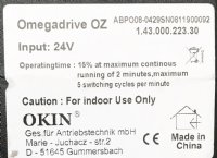 Okin Recline Motor 78877 or 1.43.000.223.30