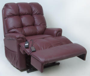 Leather Lift Chairs - 1-800-798-2499