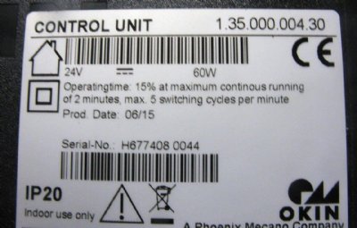 GMOKI-CB Control Box For Golden Dual Lift Motor Lift Chair