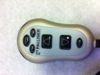 11680, 11680U or 11680X Lift Chair Hand Control, Both, Back, Foot (Round Connector with 7 or 8 pins)