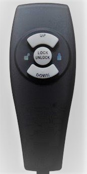 2802-FR1-BR Up Down  Lock Unlock