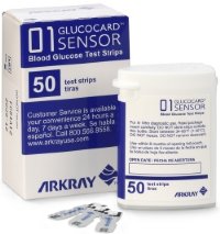 Glucocard 01 Test Strips - 50 count