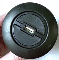 Okin Round Switch with USB 