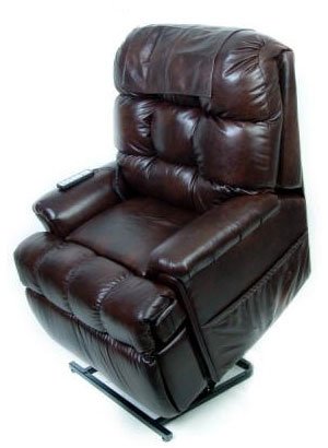 Infinite Position Full Sleeper Lift Chair w/ Memory Foam