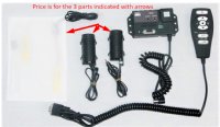 Massage Motors and Heat Pad with cords