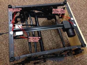 Power Recline Motor Actuator