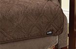 Seat & Back Protector for Lift Chair - Taupe - Large