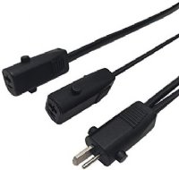Y cable 39 inch 2 motors to 1 power supply